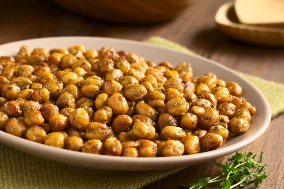 Oregano Lemon Roasted Chickpeas – Urban Leaf